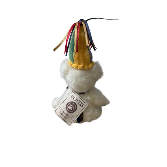 Boyds Bears - Thinkin of Ya Series - Happy B. Day Teddy Bear - Picture 4 of 6